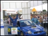 Gunnar Tamm - Priit Kinnunen ralli finišis (21.08.2004) Villu Teearu