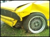 Janek Saar võistlusauto VAZ 2101 pärast avariid Villu Teearu