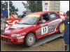 Sampsa Junnila ületamas RS ralli finišipoodiumit (24.07.2004) Villu Teearu
