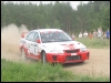 Kari Ali-Rantala - Petri Vihavainen Mitsubishi Lancer Evo viiel (23.07.2004) Villu Teearu