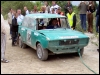 Taivo Tuusise võistlusauto Vasalemma rajal transportimise ootel. (29.06.2003) rally.ee