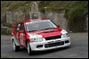 Lucio Petrocco - Luciano Dalbard (Mitsubishi Lancer EVO 7) esimesel ringil. (03.10.2003) Mitsubishi