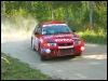 Kert Uus - Jakke Honkanen Paide ralli teisel ringil. (13.09.2003) Villu Teearu