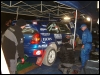 Rallipaari Schoe - Engen Toyota Corolla WRC hooldusalas. (15.10.2004) Rando Aav