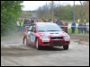 Mait Meriloo - Einar Vettus (Mitsubishi Lancer EVO VII) Kõljala katsel. (18.10.2003) Rando Aav