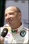 Didier Auriol Saksamaal Fabia WRC testil. Daniel Roeseler / Škoda Auto