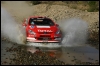 Harri Rovanperä - Risto Pietiläinen autol Peugeot 307 WRC. (11.03.2004) Enrique Gijon