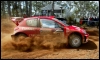 Richard Burns - Robert Reid (Peugeot 206 WRC) teisel ringil. (06.09.2003) Tony Ashby / AFP Photo / Scanpix