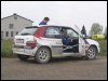 Rallipaari Gennadi Broslavski - Raouf Tagui-Zade Citroen Saxo VTS hooldusalas. (05.05.2004) Rando Aav