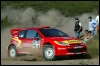 Gilles Panizzi Akropoli ralli esimesel ringil. (06.06.2003) Peugeot Sport