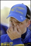 Subaru piloot Mikko Hirvonen. (11.03.2004) Lehtikuva / Scanpix