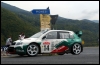 Didier Auriol Sanremo ralli kaheksandal kiiruskatsel. (04.10.2003) Škoda-Auto / Ralph Hardwick