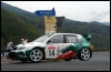 Didier Auriol Sanremo ralli kaheksandal kiiruskatsel. (04.10.2003) Škoda-Auto / Ralph Hardwick