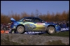 Tommi Mäkinen - Kaj Lindstrom Subaru Imprezal. (07.11.2003) Lehtikuva / Scanpix