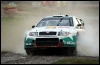 Škoda piloot Toni Gardemeister Walesi ralli 13. kiiruskatsel. (08.11.2003) Škoda-Auto / Ralph Hardwick