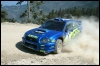 Petter Solberg Akropoli ralli teisel päeval. (07.06.2003) SWRT