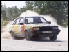 Ekipaaž Aivars Malavkins - Aivars Silabrits autol Audi 80 Quattro esimesel katsel. (19.07.2003) Rando Aav