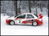 Venemaa rallipaar Stanislav Grjazin  - Georgi Troškin Mitsubishi Lanceril. (17.01.2004) Kristjan Sooper