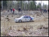 Arto Kallioinen - Jorma Haapasaari BMW M3-l vaimõisa katsel. (03.05.2003) rally.ee 
