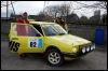 Syrus Rally Team'i võistlejad Ott Tänak ja Hanno Lõpp. (22.04.2005) Karmen Vesselov