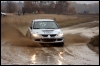 Venemaa rallipaar Oleg Sinitsõn - Diana Vasina autol Mitsubishi Lancer Evo 8. (22.10.2005) Rando Aav