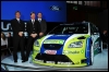Jost Capito, Malcolm Wilson, Christian Loriaux ja Ford Focus RS 06 WRC. Ford