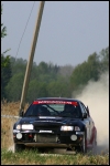 Ivan Mironov - Konstantin Samushiya autol Mitsubishi Lancer Evo 6. Rando Aav