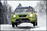 Mikko Hirvonen ja Jarmo Lehtinen Fordil. Foto: Ford