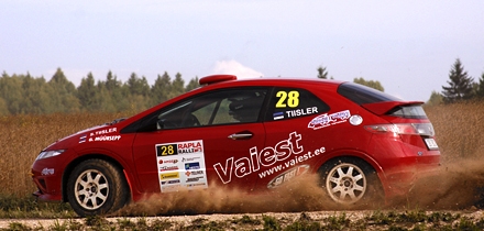 Viimati võistles Sander Tiisler Rapla rallil. Foto: Kaido Saul