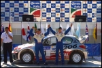 2003 aasta Corona ralli võitjad Peugeot tehasemeeskond Harri Rovanperä - Risto Pietiläinen