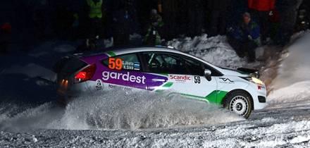 Gregor Jeets alustas uut rallihooaega Soomes. Foto: Jari Nurminen