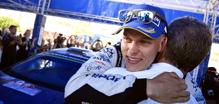 Ott Tänak ja Malcolm Wilson. Foto: M-Sport