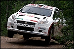 Anton Alén - Timo Alanne autol Abarth Grande Punto S2000. Foto: RallyRUS