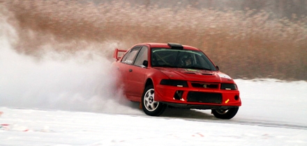 Mart Tikkerbär autol Mitsubishi Lancer Evo 6. Foto: Erakogu