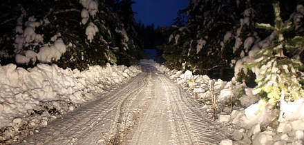 Osa Saaremaa rahvaralli lisakatsetest läbitakse pimedas. Foto: Rando Aav