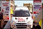 Kurzeme ralli 2002 võitja Urmo Aava Ford Focusel. Foto: Erakogu