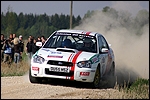 Martin Rauam - Kristo Kraag Subaru Imprezal. Foto: Rando Aav