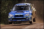 Petter Solberg - Philip Mills Subarul. Foto: SWRT