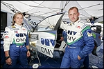 Manfred Stohl ja Ilkka Minor. Foto: OMV WRT