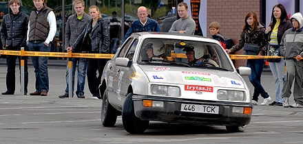 Kristjan Sooper - Pille Russi Ford Sierral. Foto: pressauto.lt