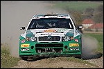 Matthias Kahle - Peter Göbel Škoda Fabia WRC-l. Foto: ADAC Motorsport GmbH