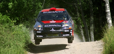 Margus Murakas - Jaago Kuriks Mad-Croc Estonia ralli katsel. Foto: Kaido Saul