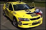 Rallipari Sokolov - Mirkotan Mitsubishi Lancer Evo 9. Foto: Syrus Rally Team