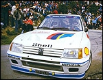 Peugeot 205 T16.