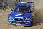 Petter Solberg - Phil Mills Subarul. Foto: SWRT