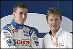 Markko Märtin ja Malcolm Wilson. Foto: Ford
