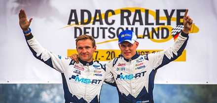 Martin Järveoja ja Ott Tänak. Foto: M-Sport