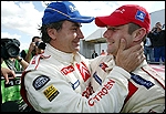 Carlos Sainz ja Sebastien Loeb. Foto: Citroen
