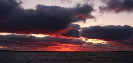 Vaade Orissaarele väinatammilt. Foto: Rando Aav