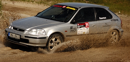 Rasmus Uustulnd esimeses sõiduvoorus. Foto: Rando Aav